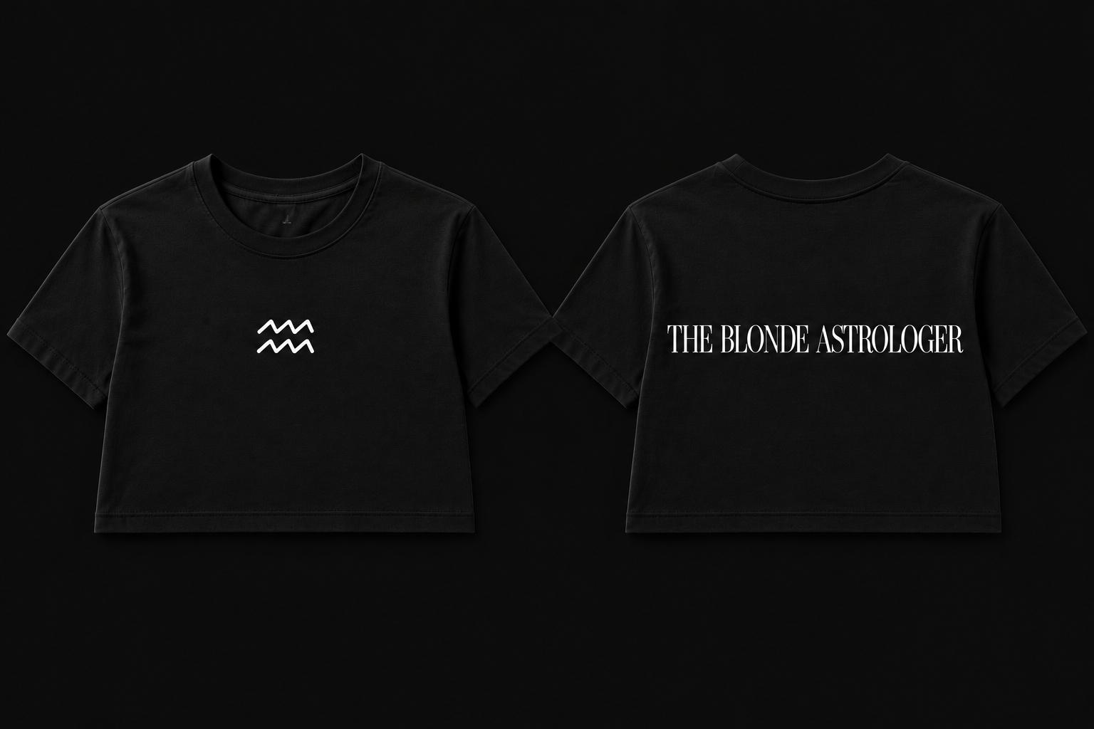 Aquarius Zodiac Baby Tee